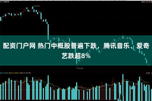配资门户网 热门中概股普遍下跌，腾讯音乐、爱奇艺跌超8%